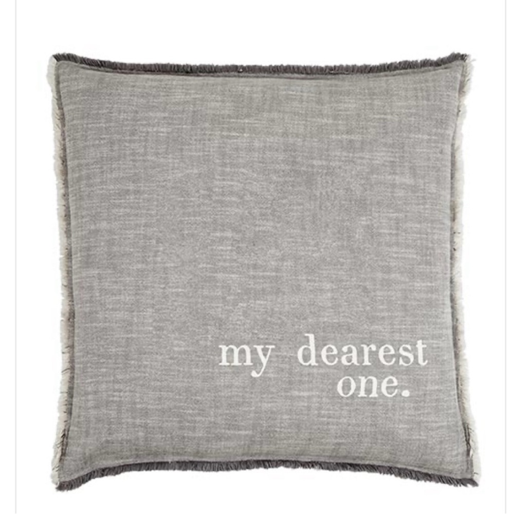 My Dearest One - Face to Face Euro Pillow